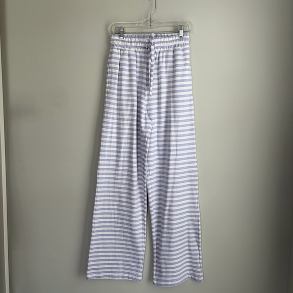 Daily Drills Wink and White Striped Cotton Drawstring Pants - Picture 12 of 12